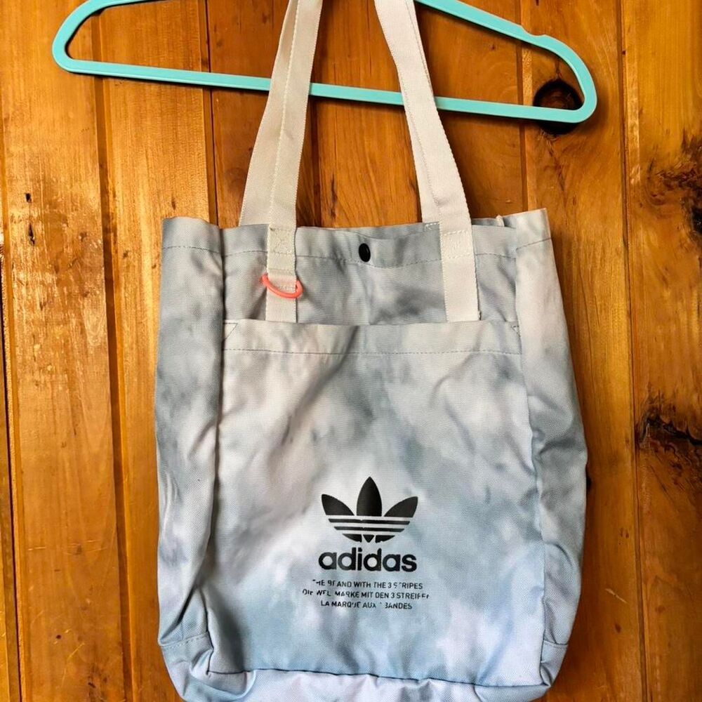 Adidas Women's Blue and Grey Bag